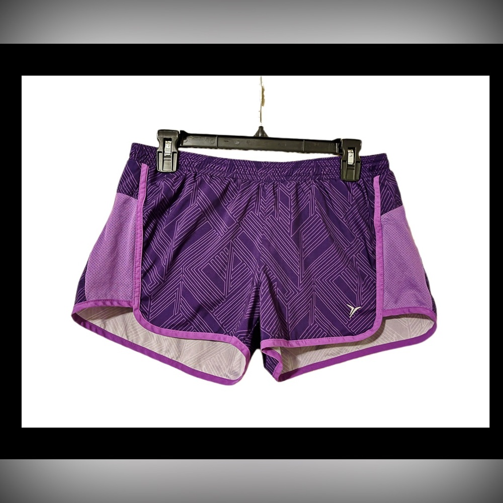 Active Old Navy Women’s Sz Small Purple Athletic Shorts EUC